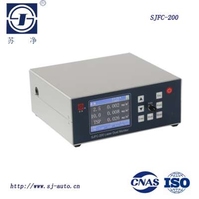 SJFC-200 Dust monitor testing instrument laser dust analyzer light scattering PM2.5 PM10 TSP